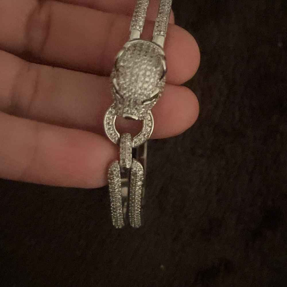 Cz bangle - Picture 2 of 2